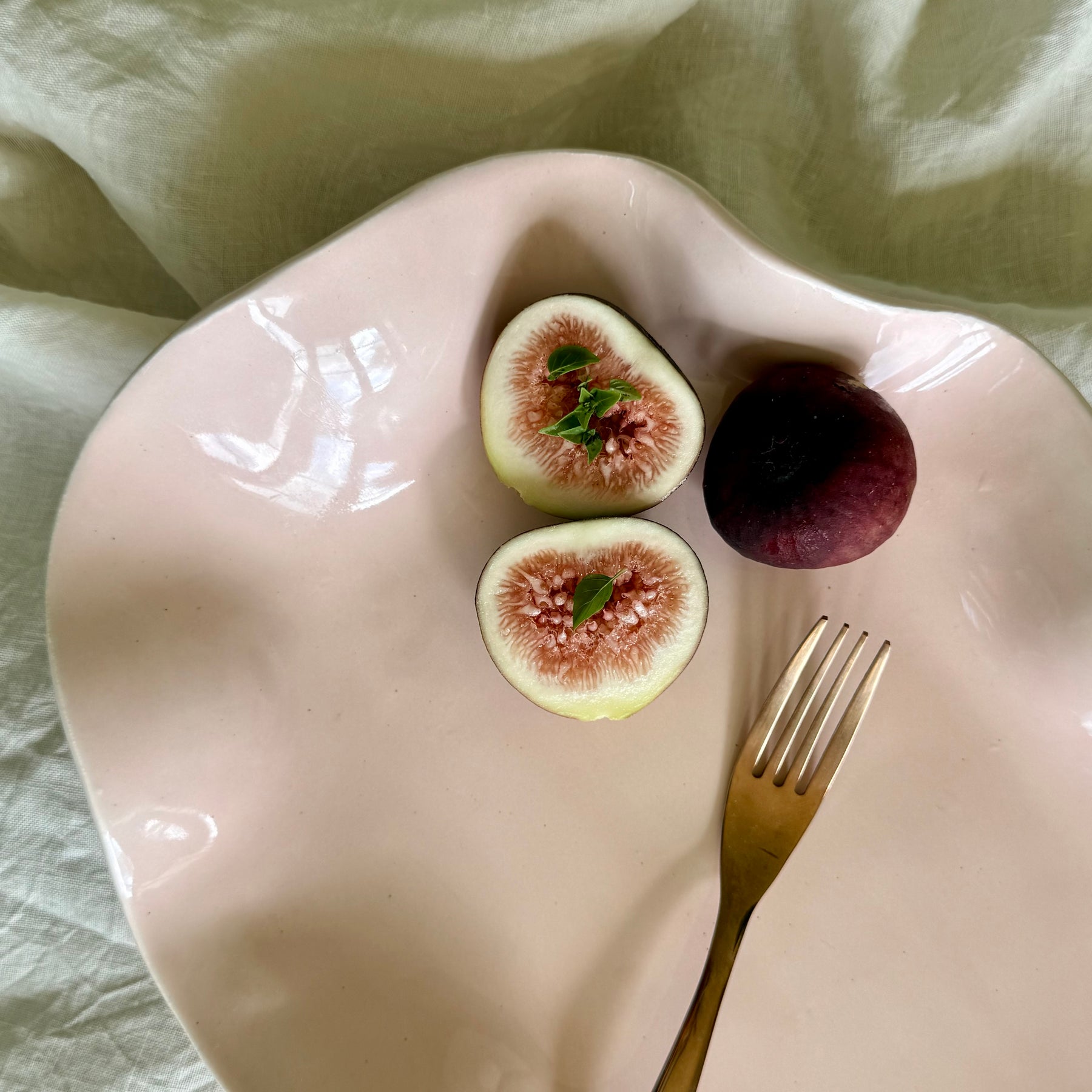 Reverie | Porcelain Ruffle Bowl | Handmade Pottery