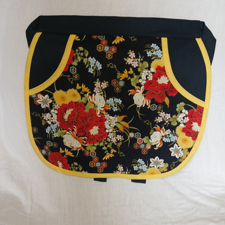 Peg Or Utility Apron featuring beautiful coloured flowers