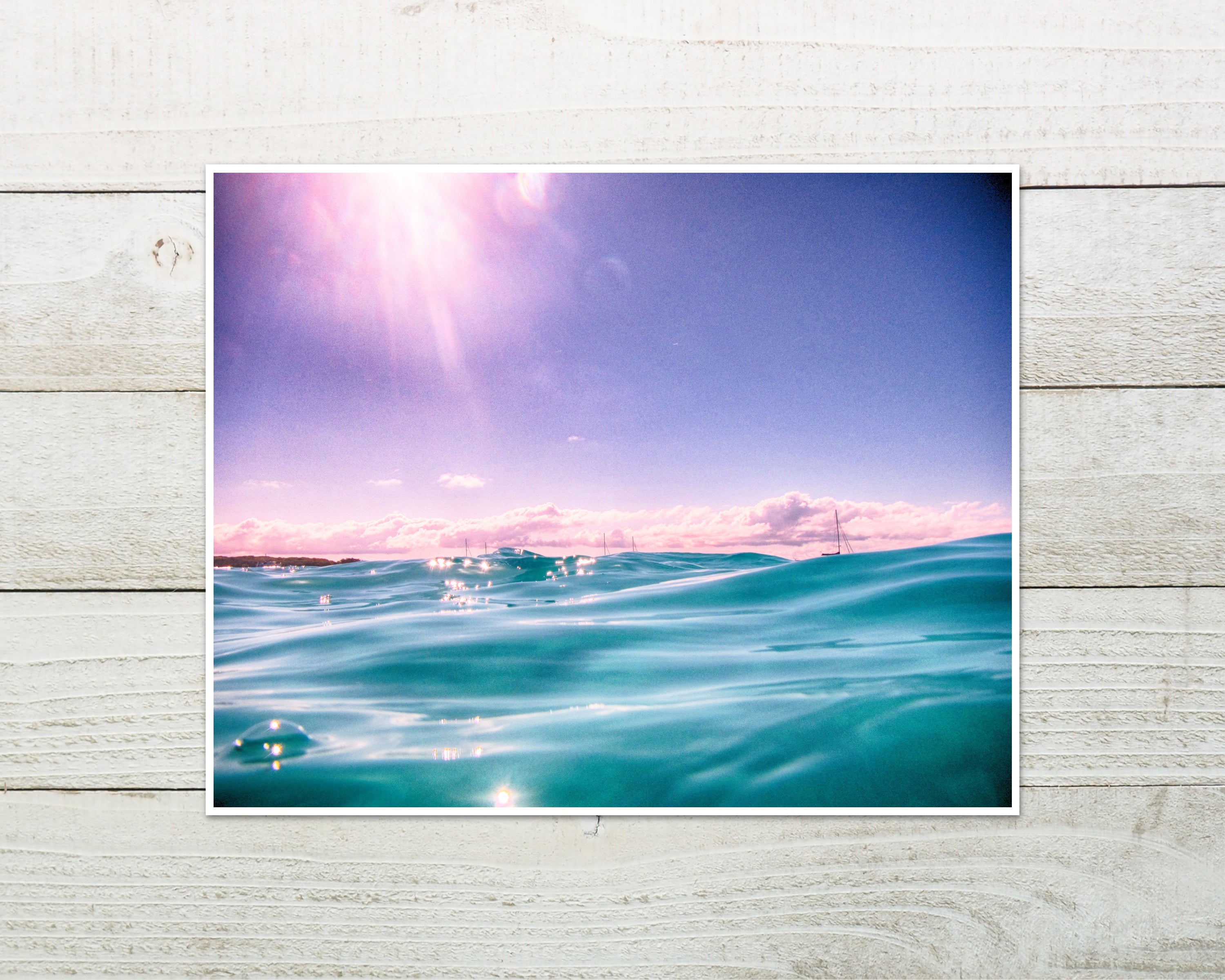 Great Barrier Reef Ocean Wave Wall Art