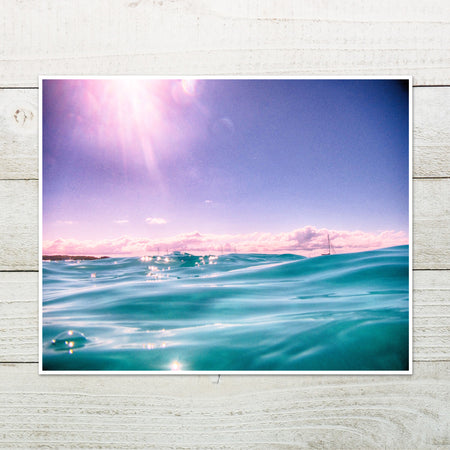 Great Barrier Reef Ocean Wave Wall Art