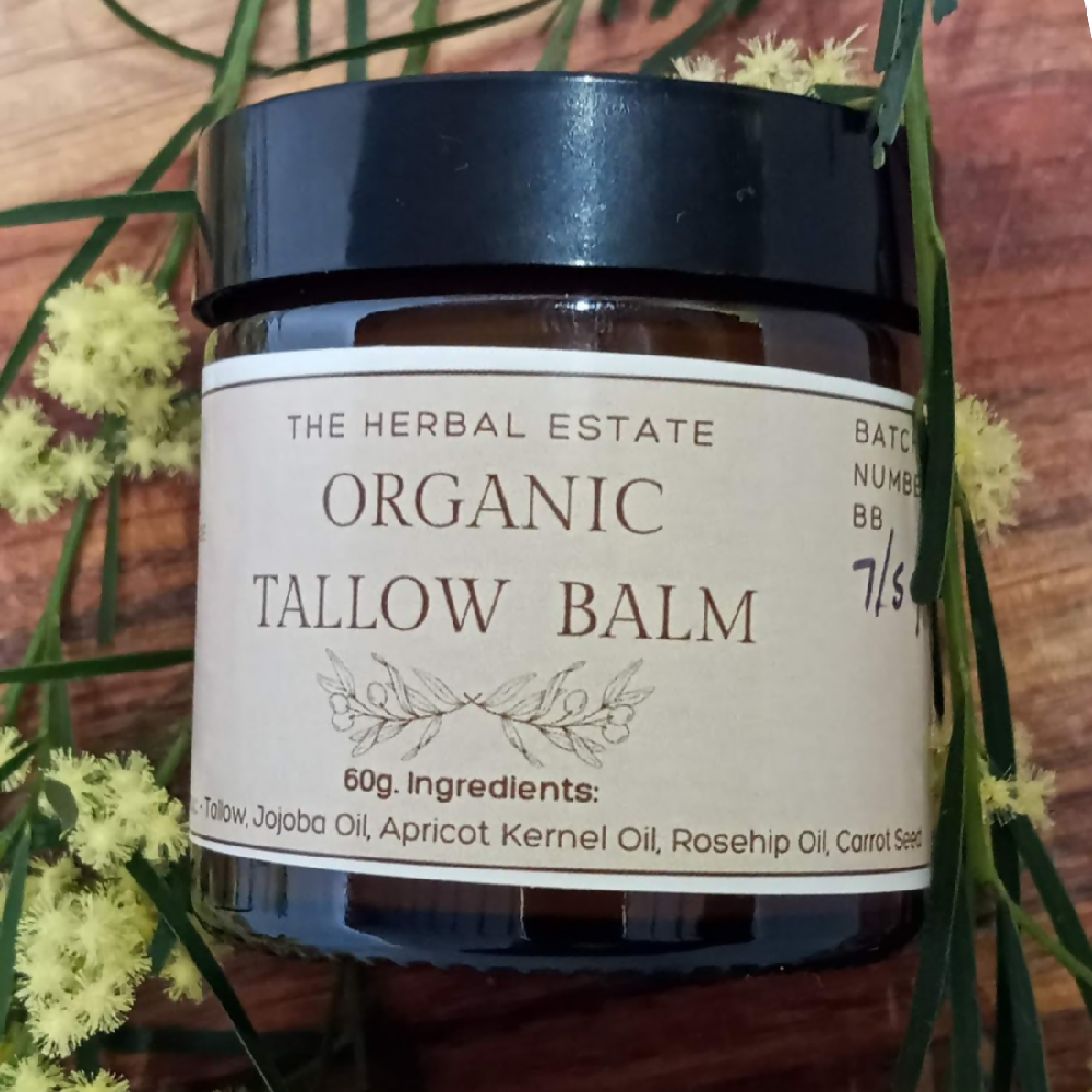 Combo Organic Tallow Balm 50g plus Organic Whipped Tallow 30g
