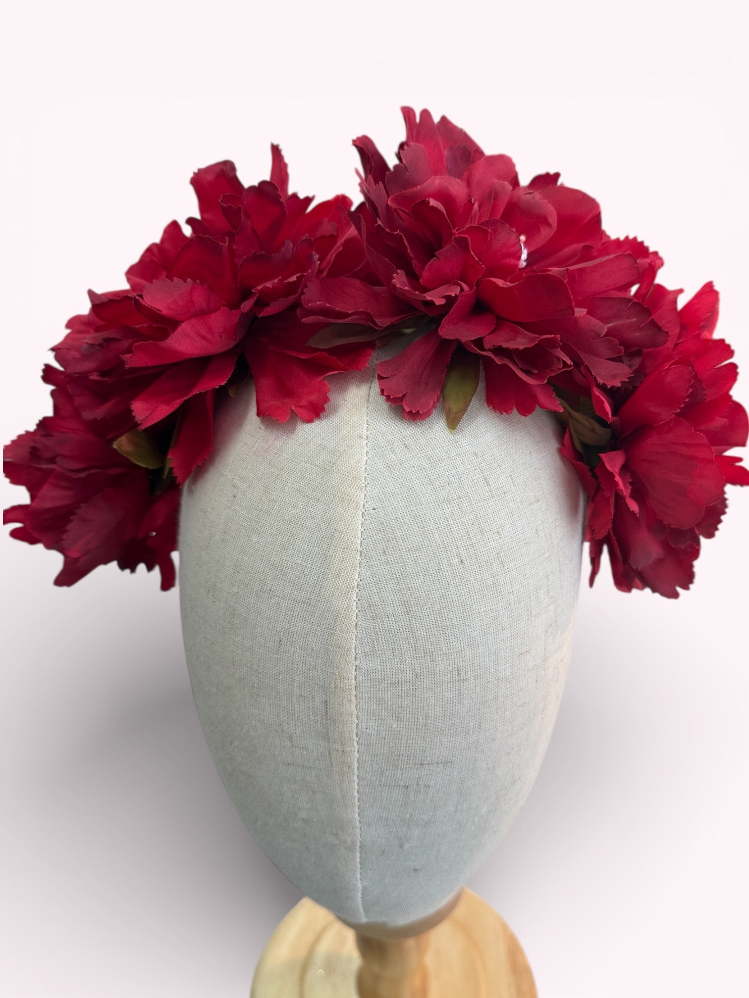 Floral Headband in Red