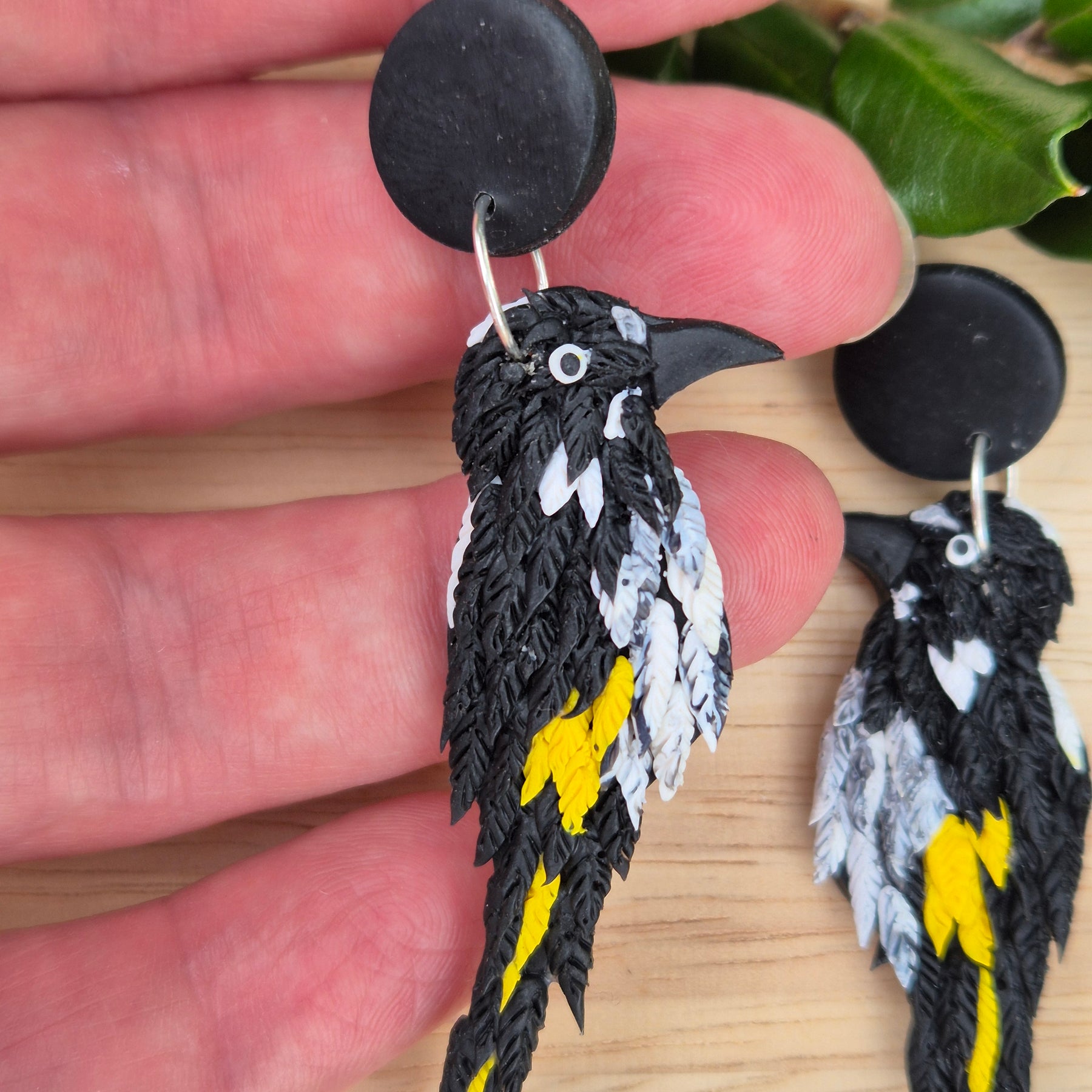 New Holland Honeyeater Earrings