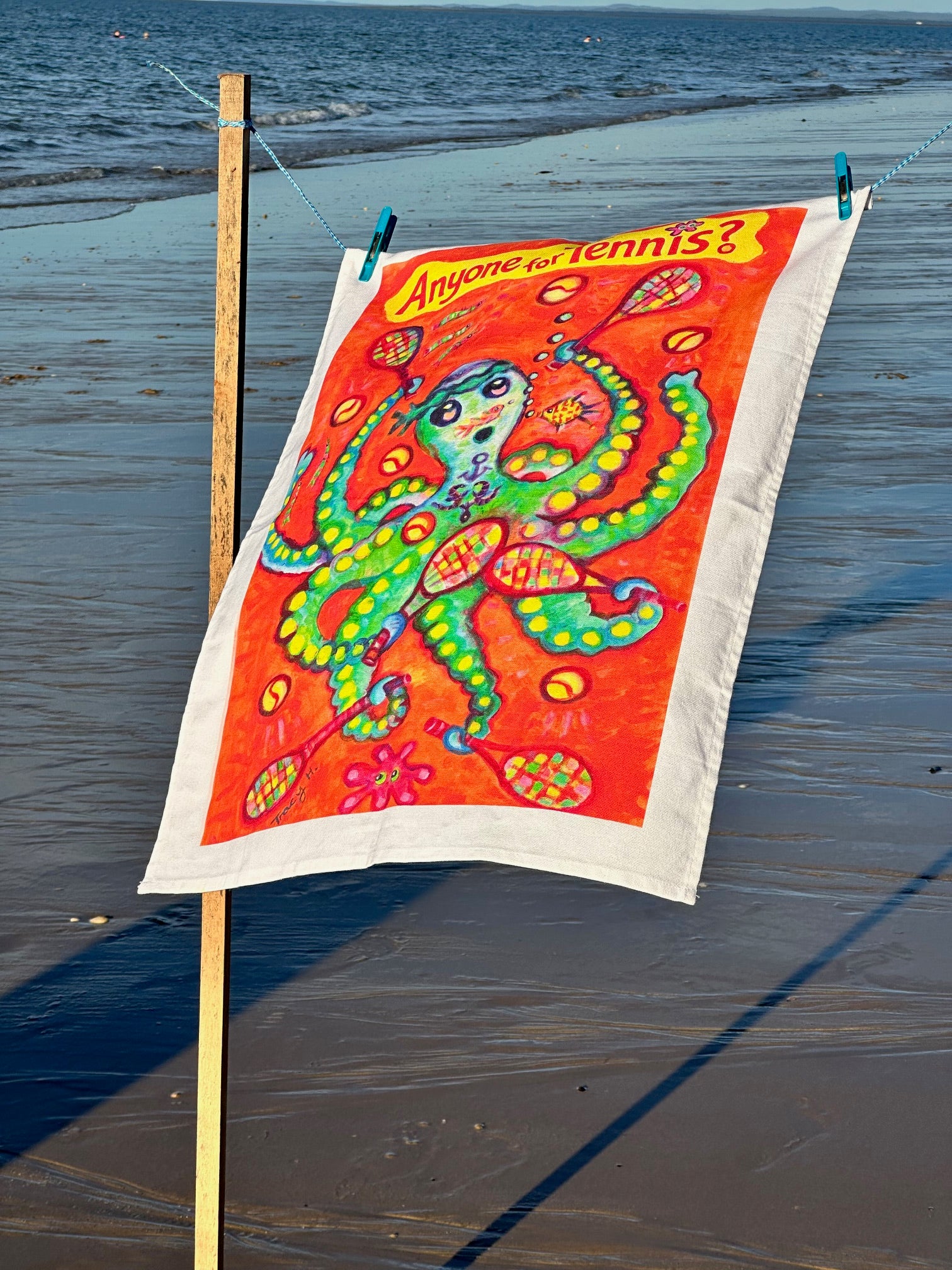 Single ~ Tracy’s Australian made Tea Towels.