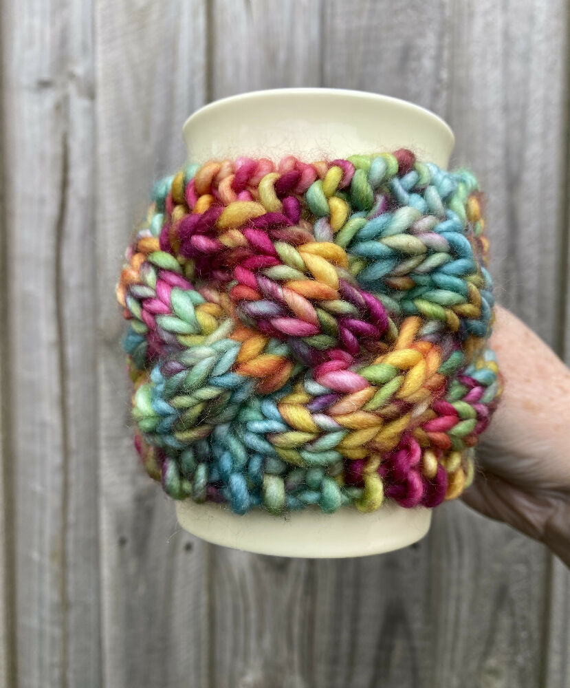 Coffee Cup Cozy, Cup Cozy, Mug Rug