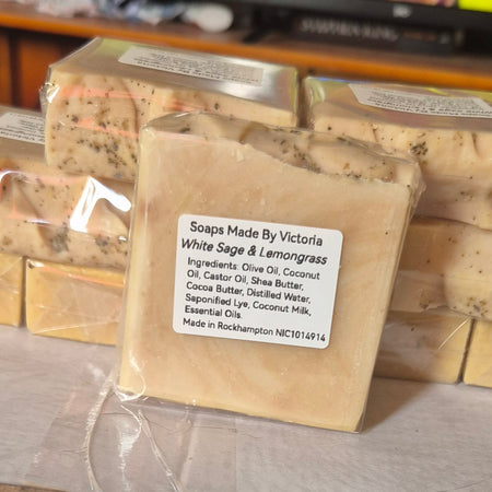 Handmade- 2 x Activated Charcoal Soap Bars