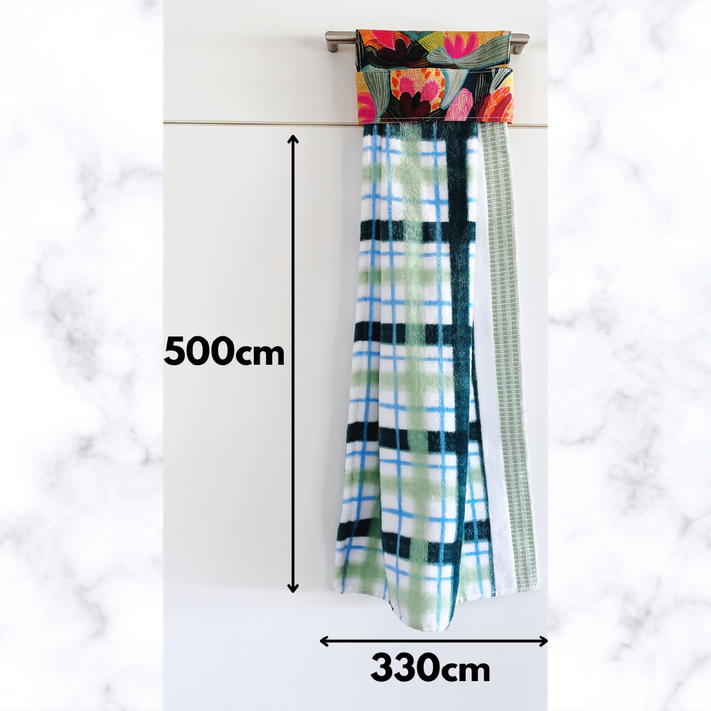 Hanging towel dimensions