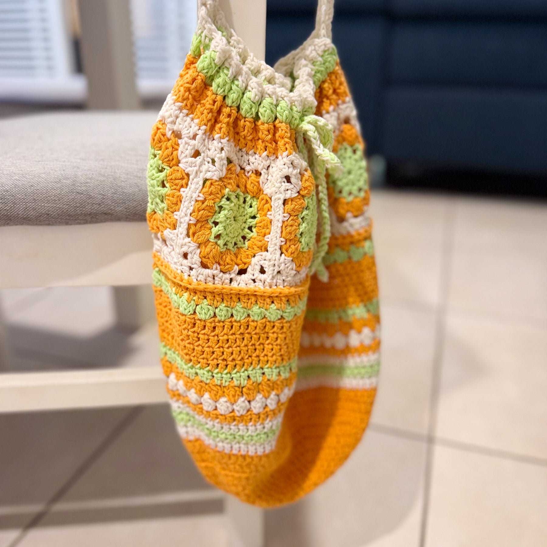 #076 Drawstring Hold All Bag