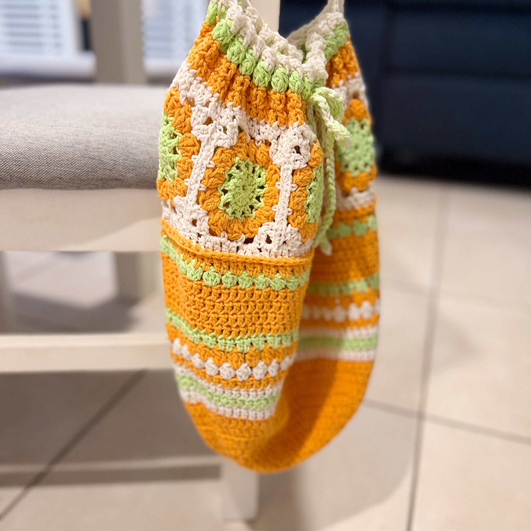 #076 Drawstring Hold All Bag