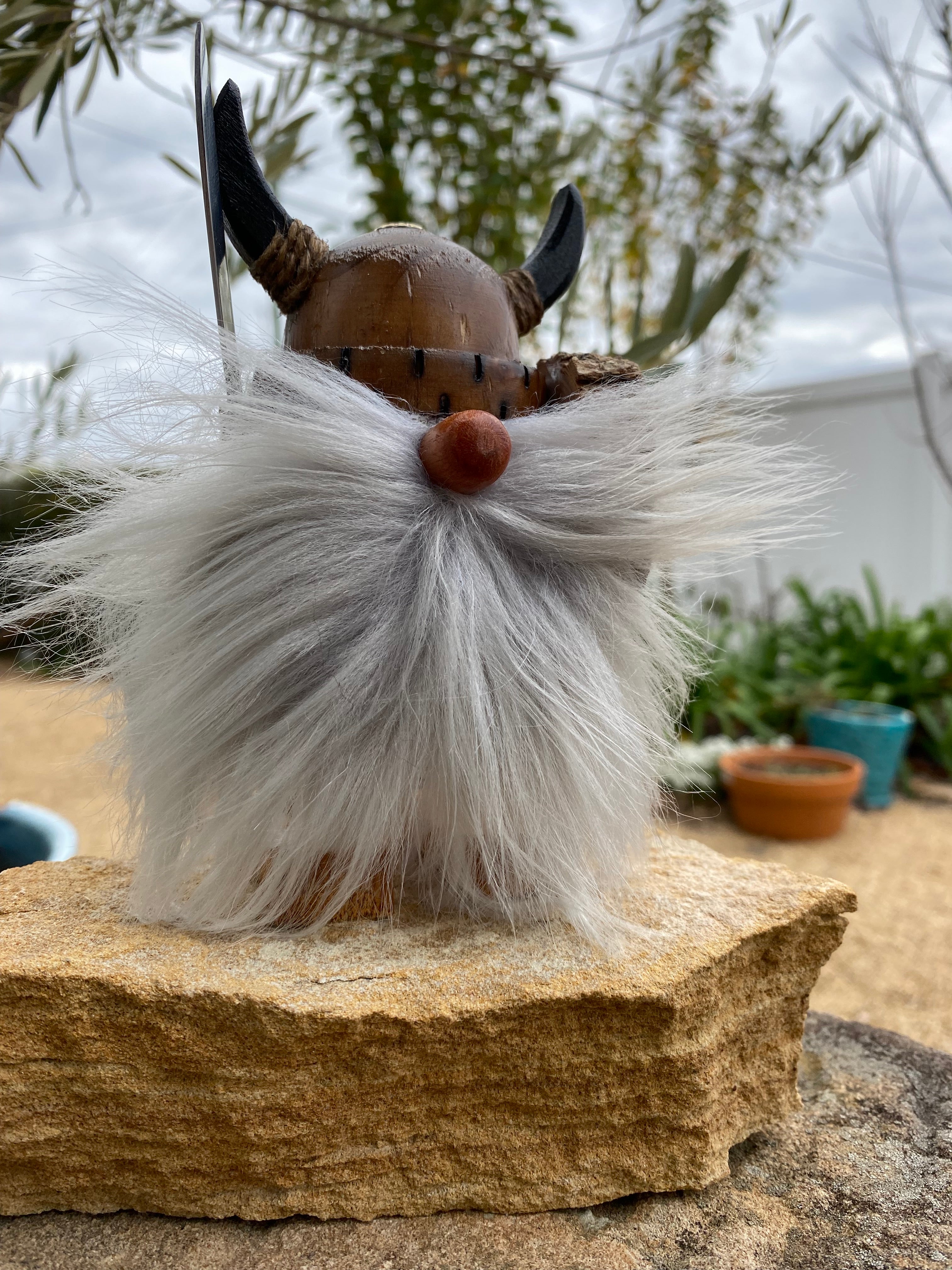Wild Grey Beard Viking
