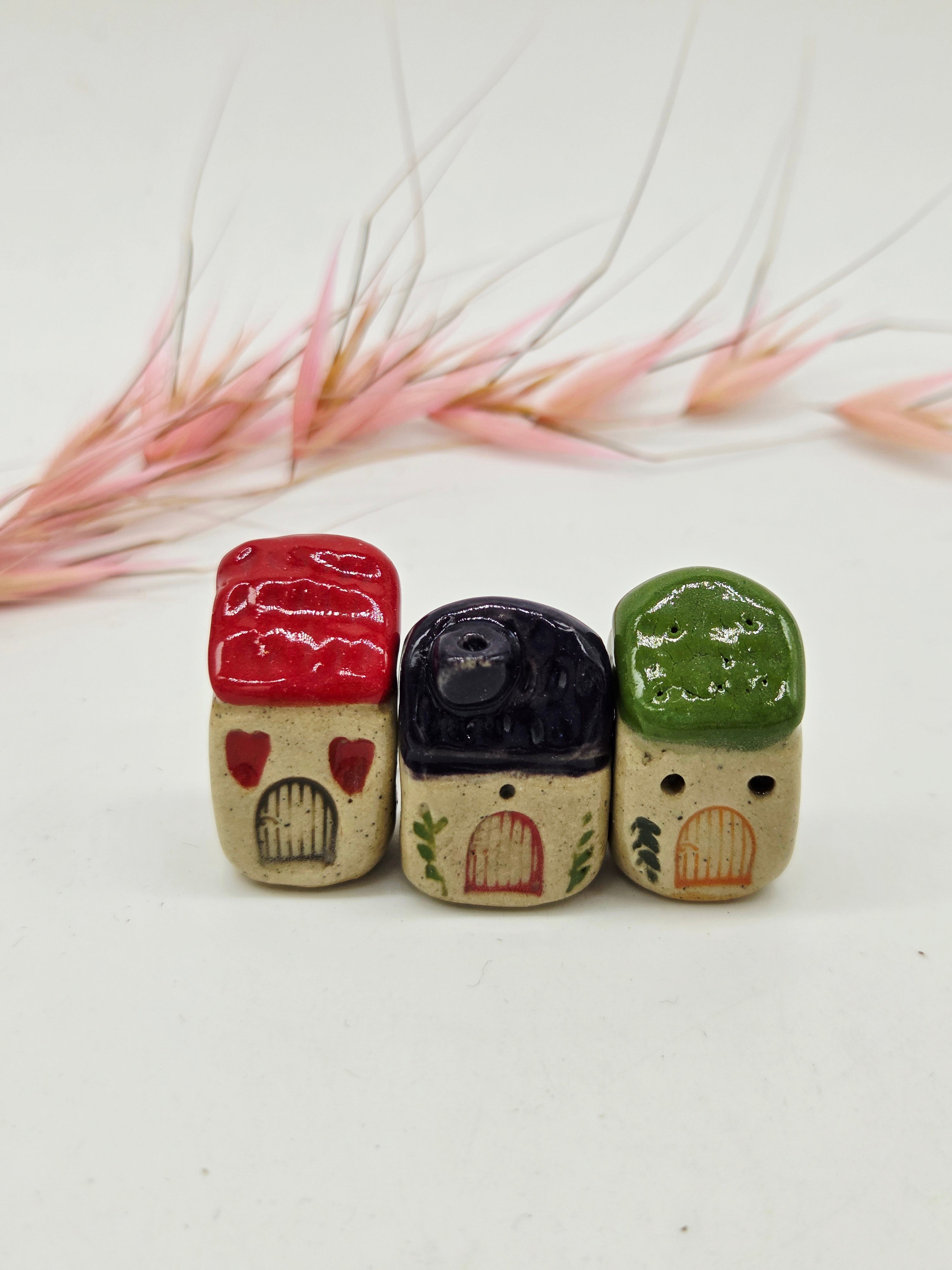 Tiny Ceramic Village -  Iris Avenue