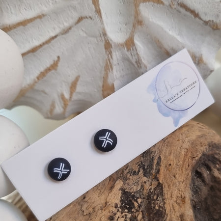 Midnight Tribe Studs