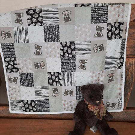 Teddy Bear - Minky Blanket