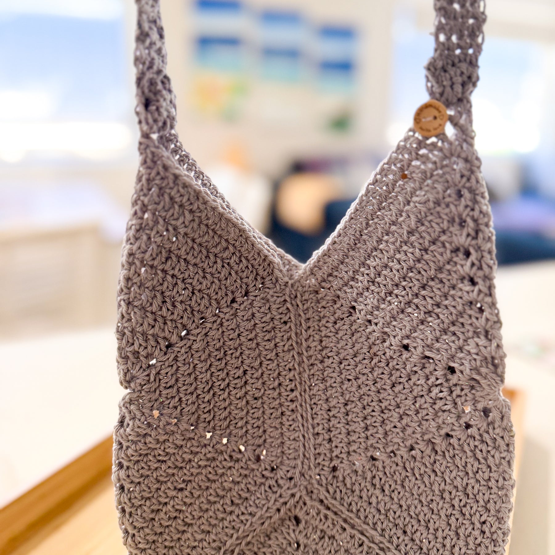 #045 Symmetry Bag made with 100% Cotton