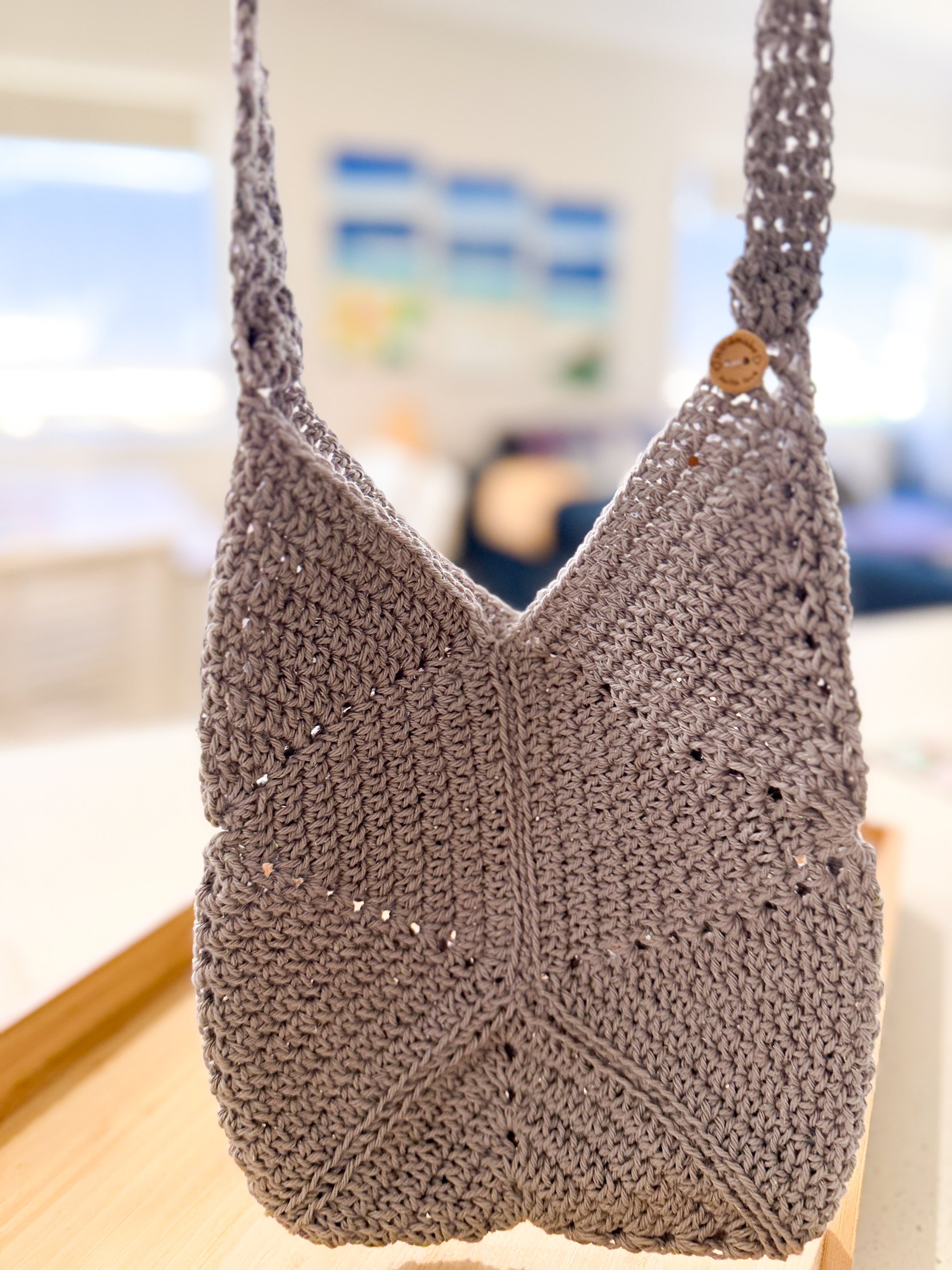 #045 Symmetry Bag made with 100% Cotton