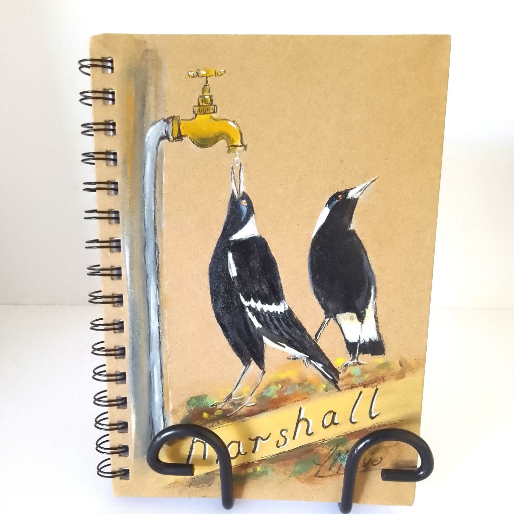 Personalised Handpainted Notebooks