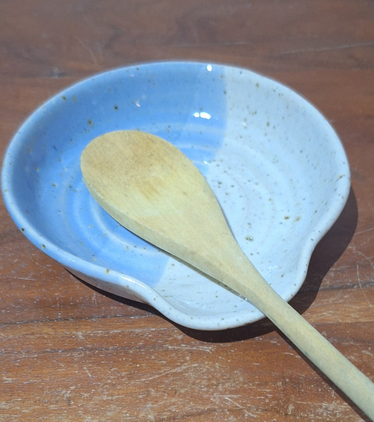 Pottery Spoon Rest