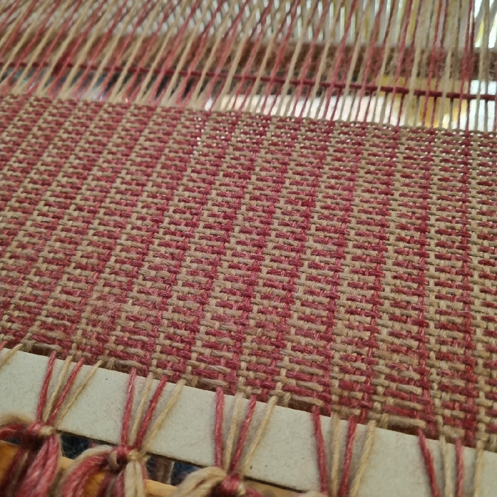 australian-artist-handmade-handwoven-burgandy-brown-shawl-4