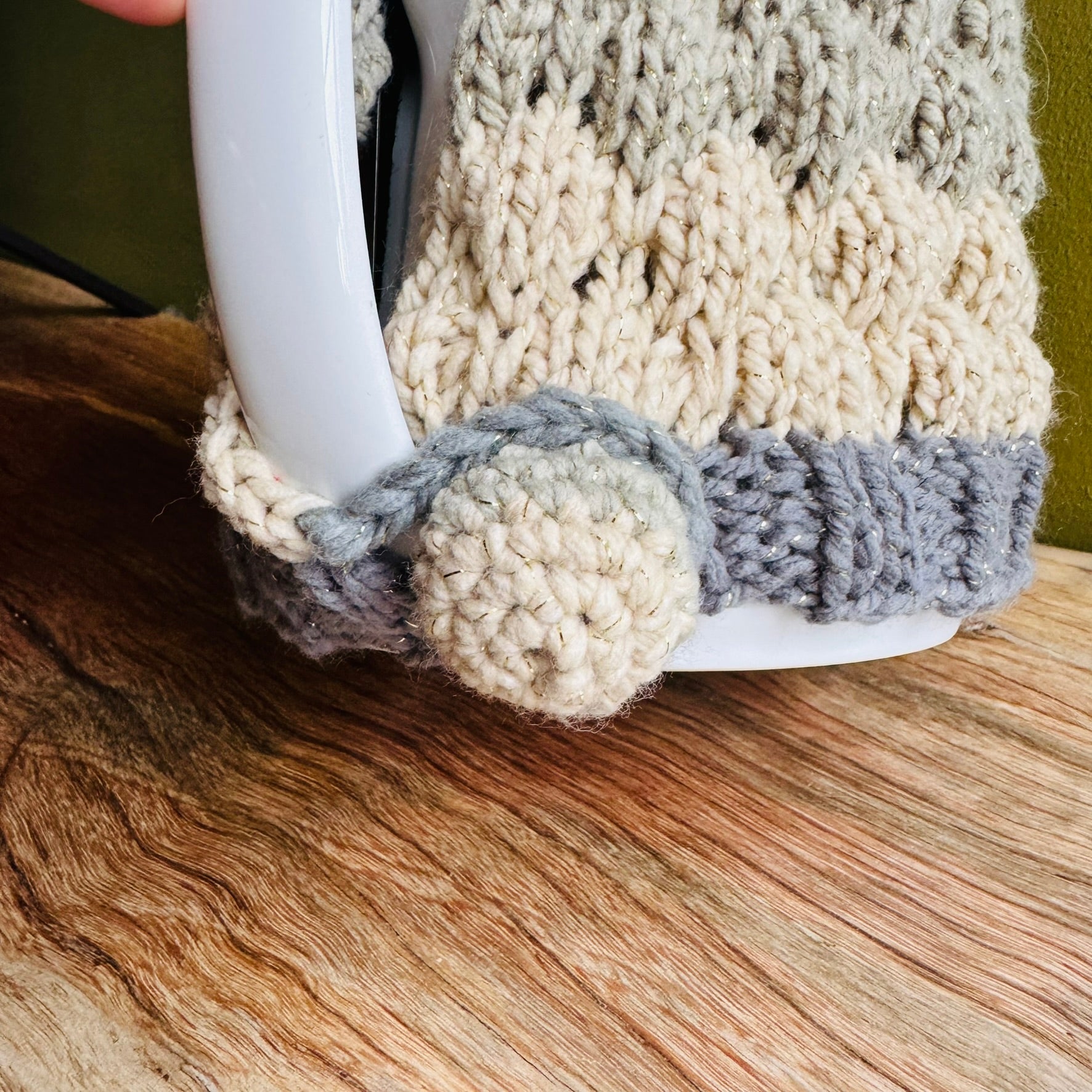 Teapot Cosy - Grey with a bit of sparkle -  4-6 cup