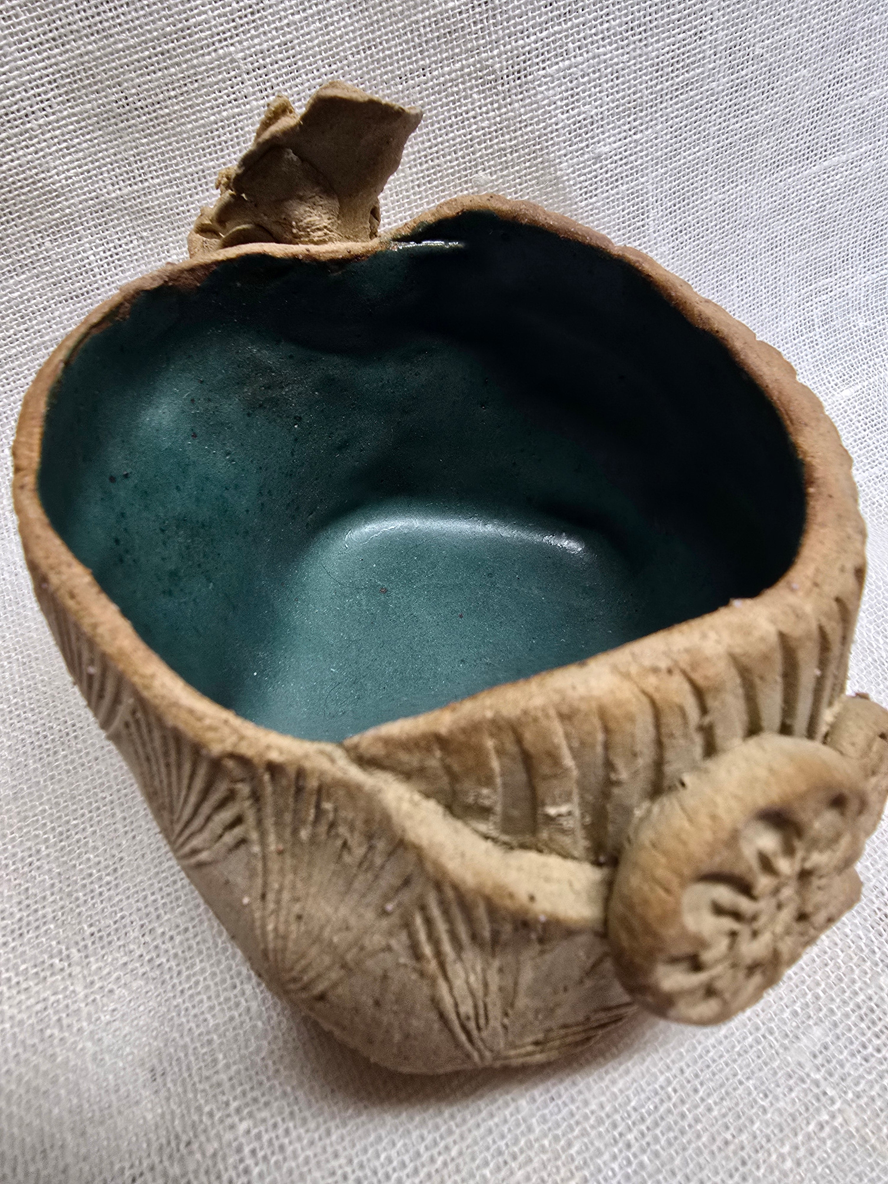Whymsical, woodsy bowl