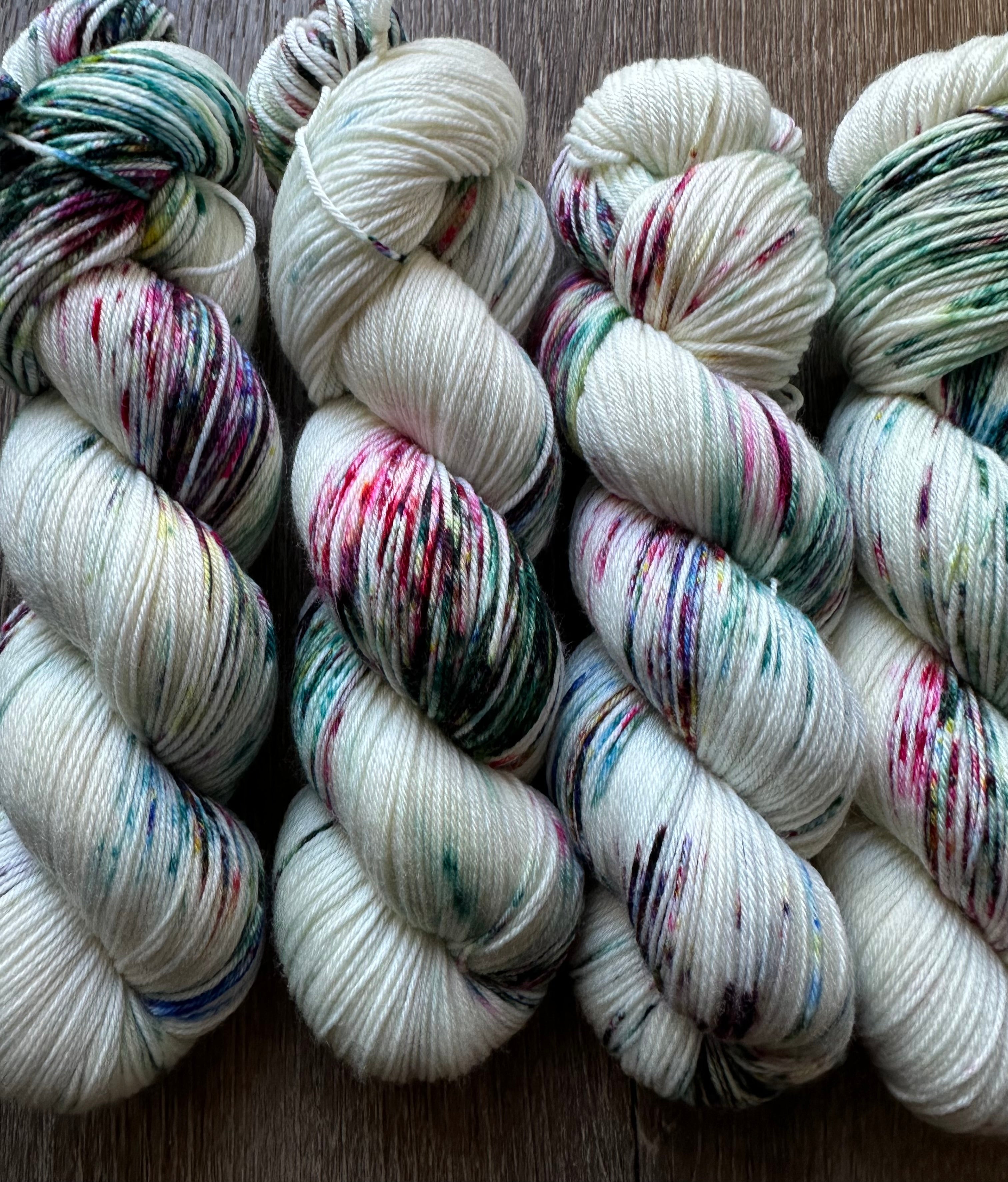 Circus - 4ply Deluxe Hand Dyed Sock Yarn