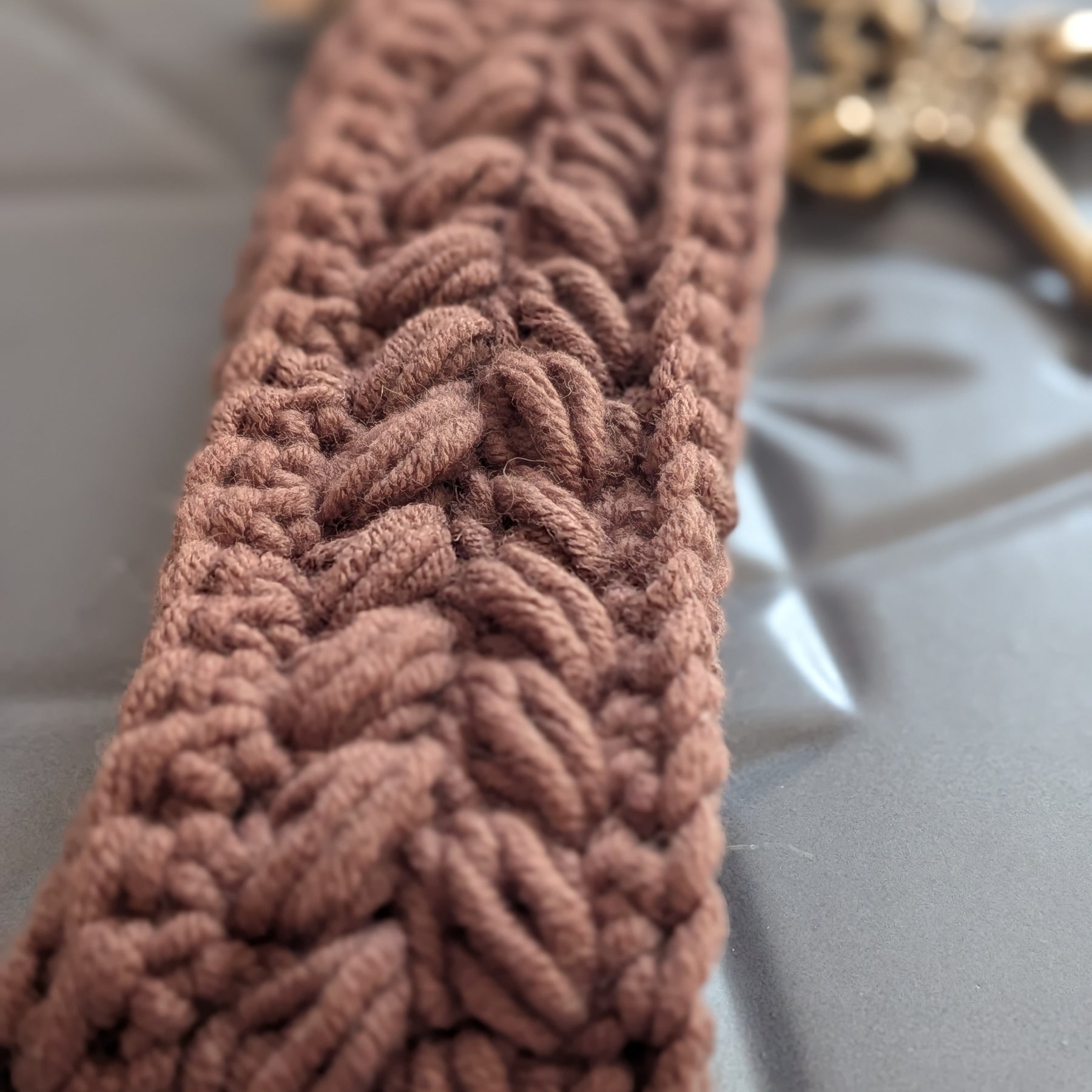 Keychain Bracelet Fob Fawn Brown