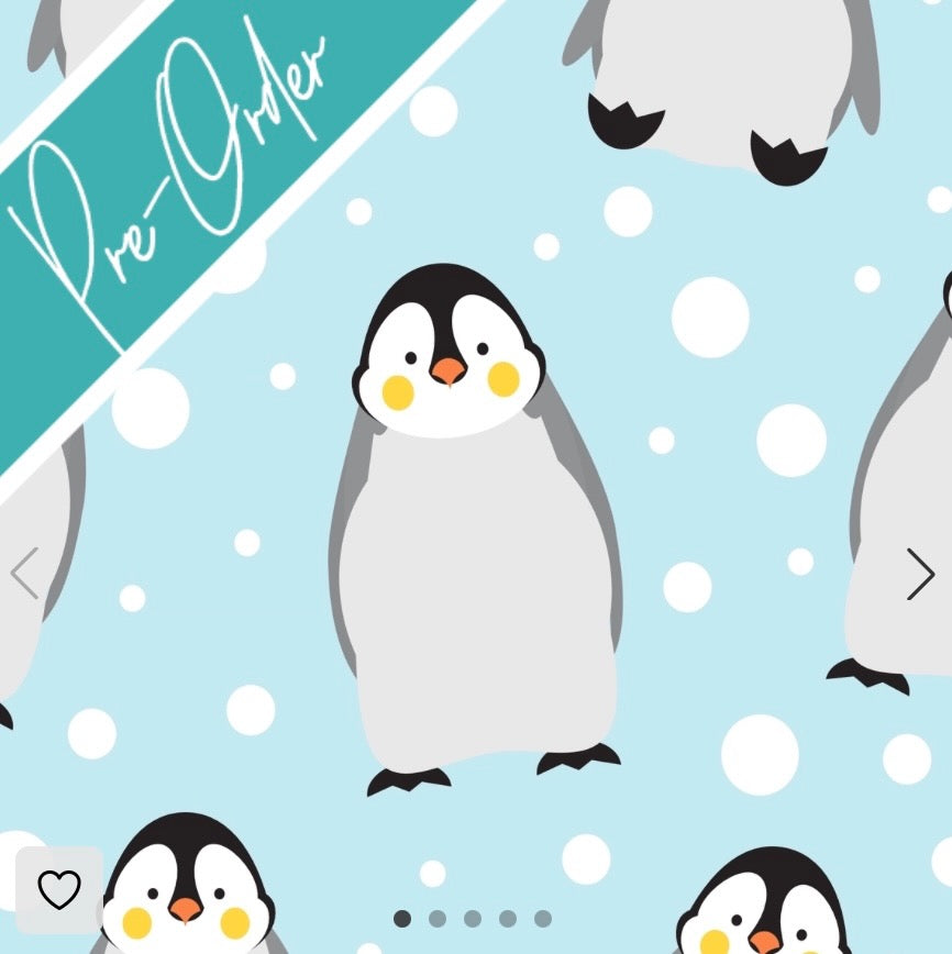PRE-ORDER Water-resistant wet bags - Baby Penguins (Creative Monsoon)