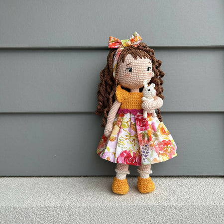 Custom Crochet Waldorf Style Doll