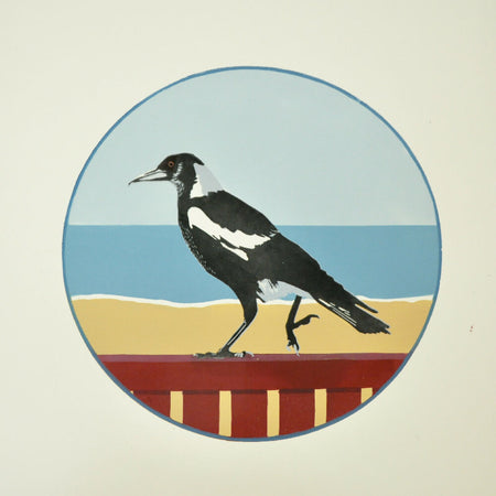 Maggie - Reduction Lino Print