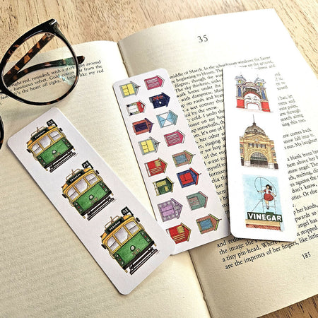 Watercolour Bookmarks - The Melbourne Series