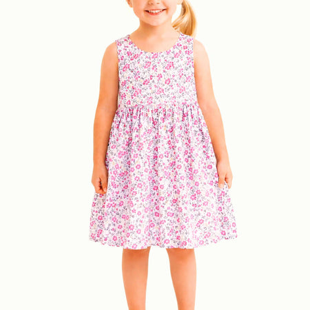 Floral Summer Dress - Sizes 3 & 4