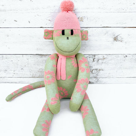 Daphne the Sock Monkey - READY TO SHIP soft toy