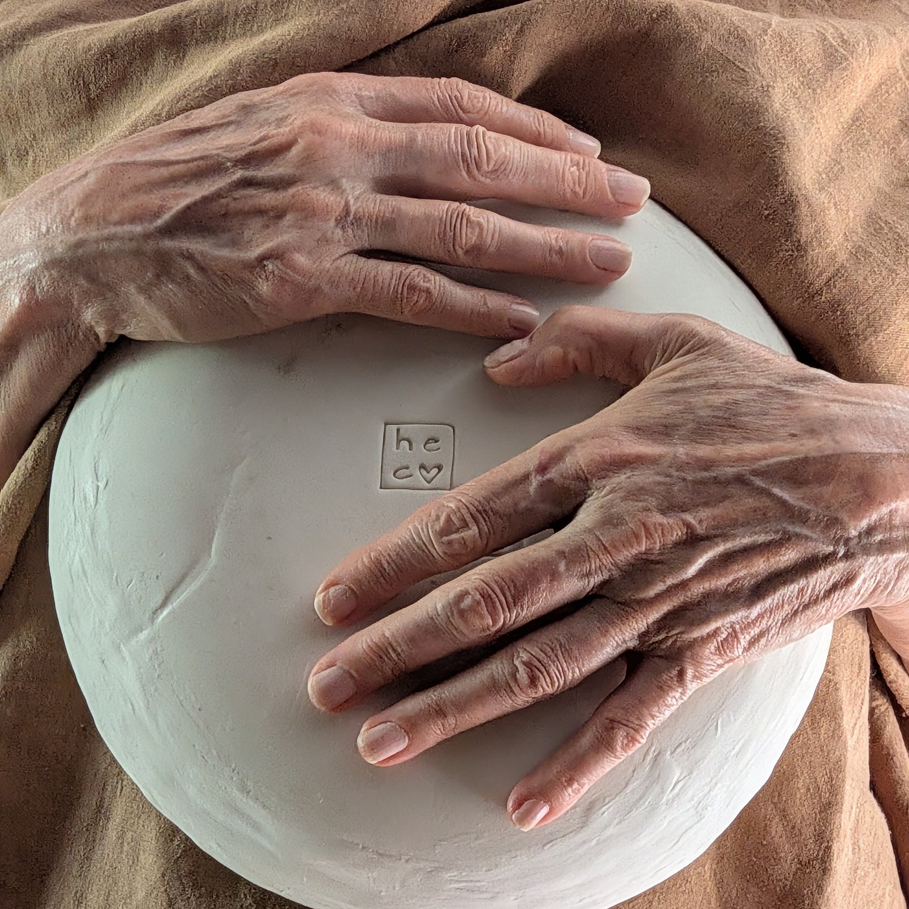 White Porcelain Serving Bowl | function • comfort • handformed