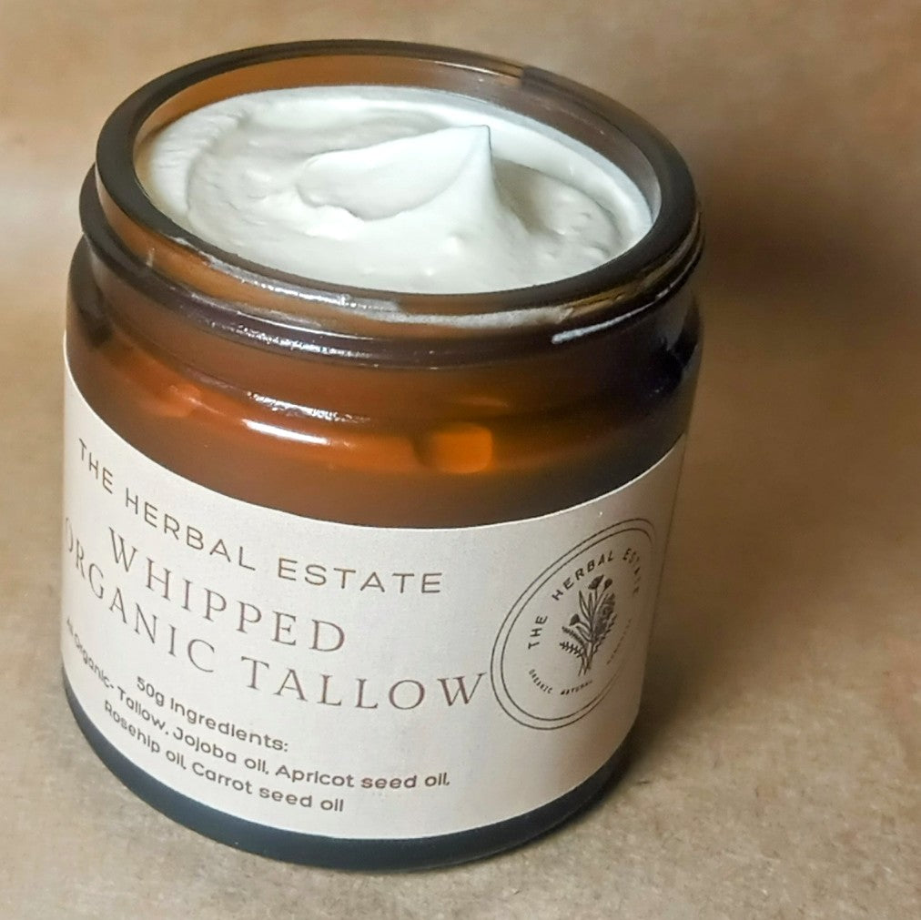 Whipped Organic Tallow Balm 30g * 60g OR 30g Whipped + 50g Balm. Nutrient-Rich. Skin just Loves it.