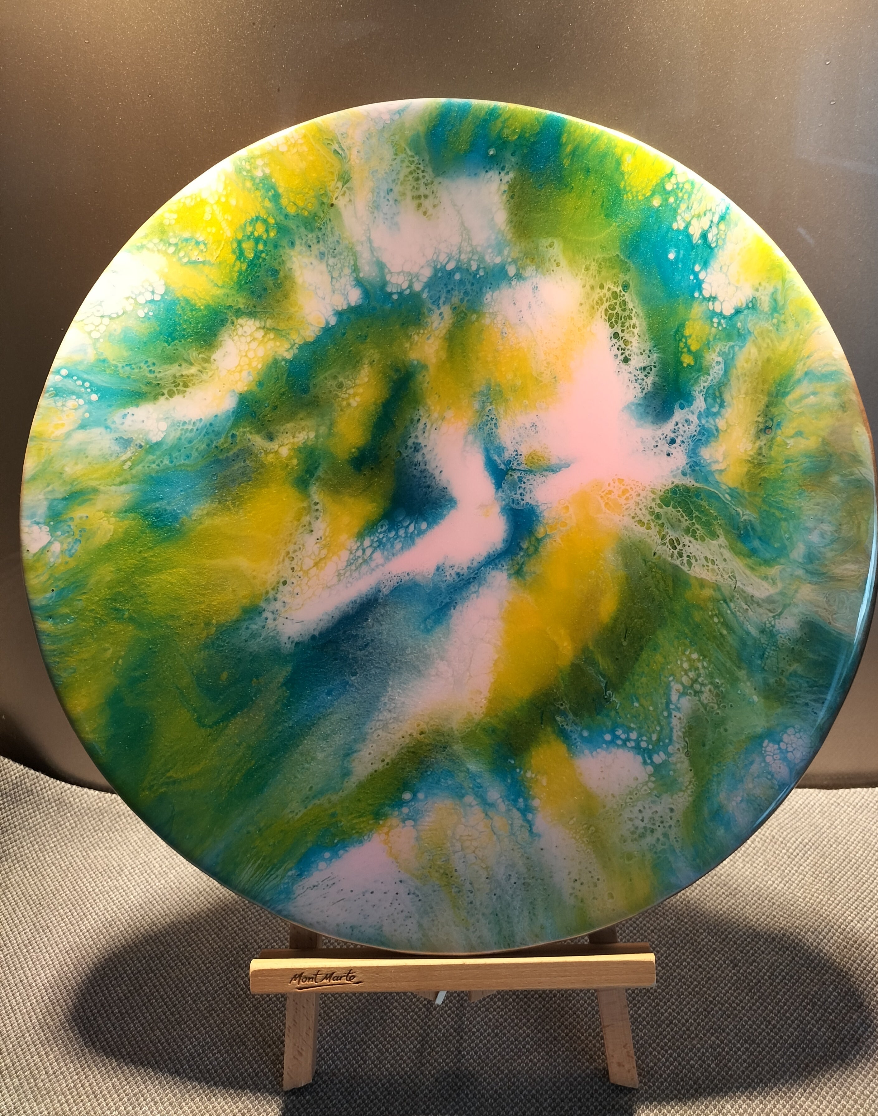 Beautiful colourful wall or display art.