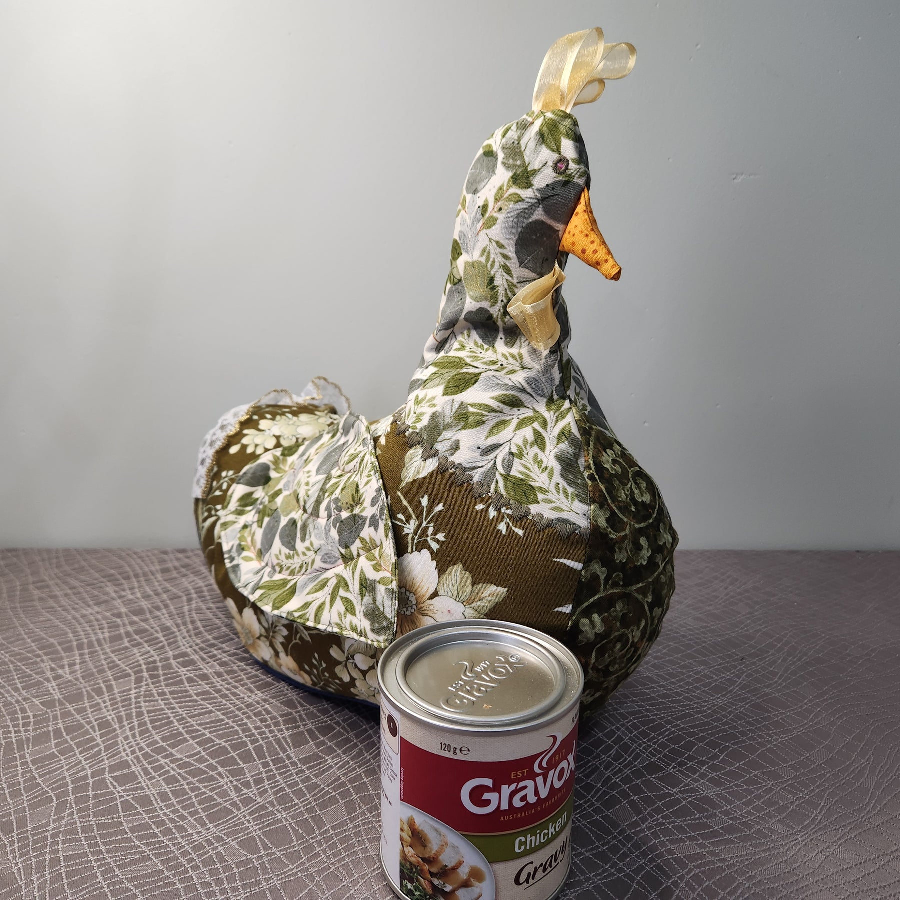 Patchwork Chicken Doorstop