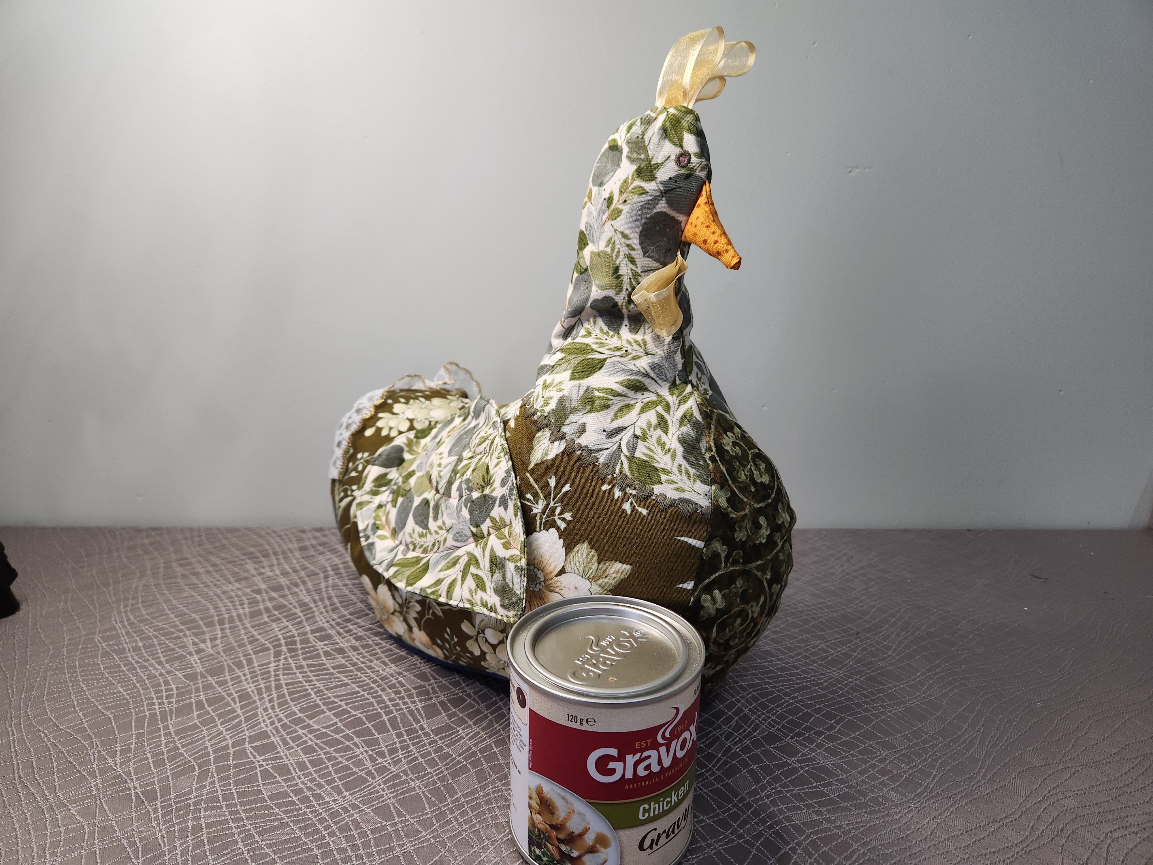 Patchwork Chicken Doorstop