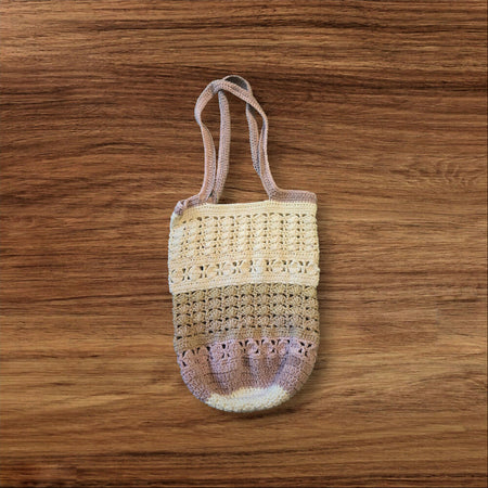 Handmade | Crocheted Cotton | Shells Sampler| Market Bag