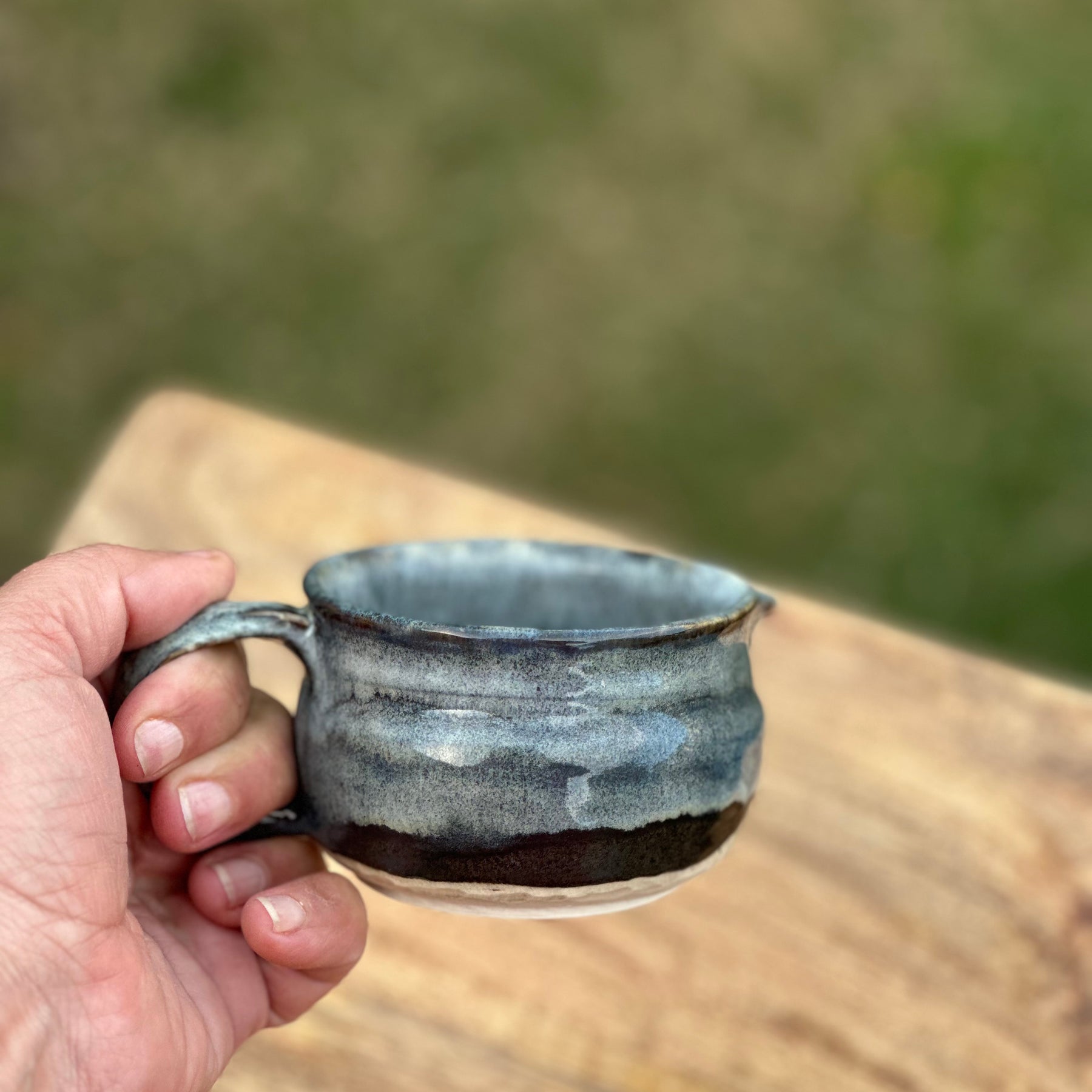 Ceramic Small Jug -  Midnight Storm