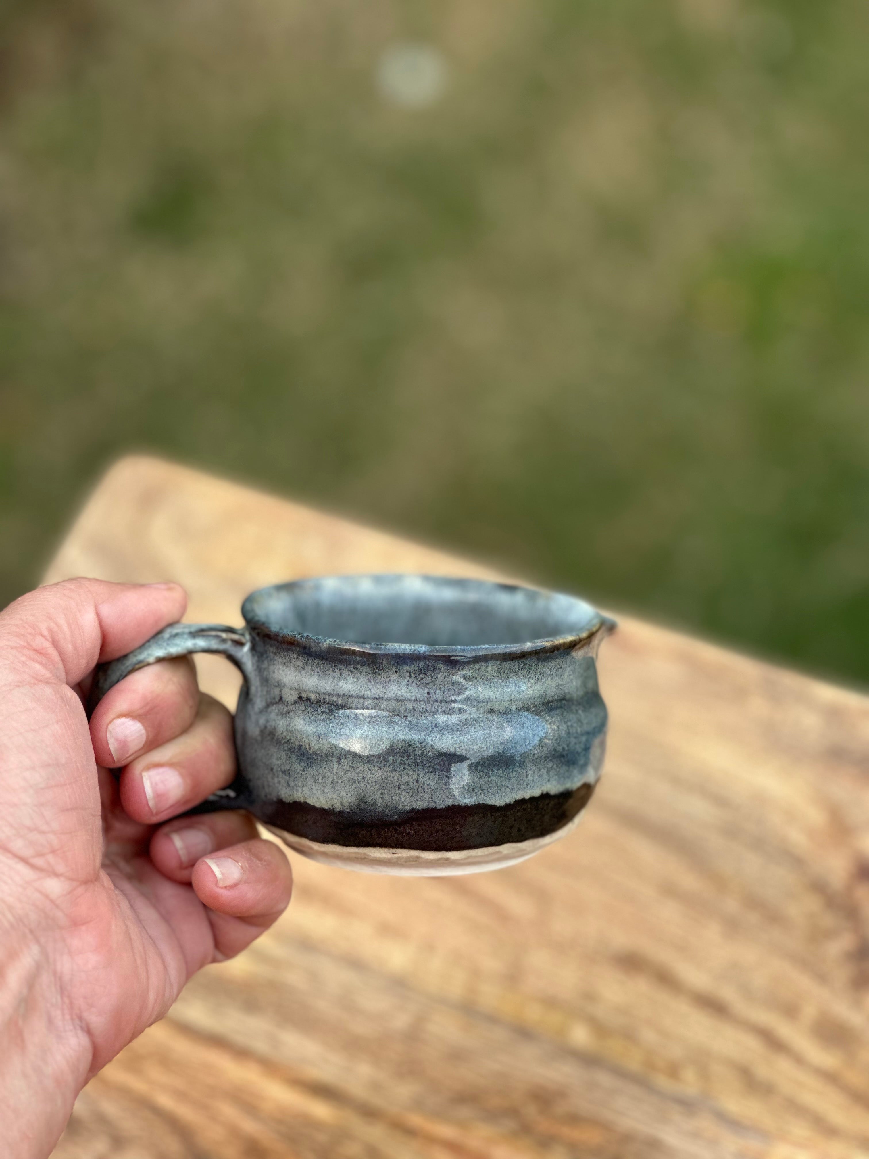 Ceramic Small Jug -  Midnight Storm