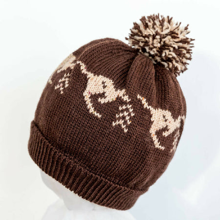 Australiana Christmas gifts: kangaroo fairisle beanies for babies and toddlers.