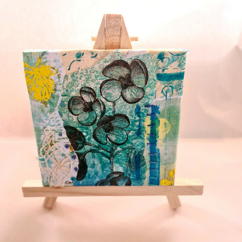 Miniature Mixed Media Art