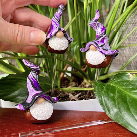 Whimsical gnome trio - Fizzwick, Harbin & Tink