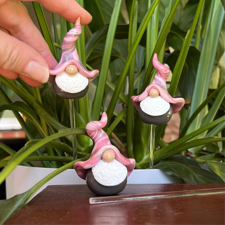 Whimsical gnome trio - Tictac, Sergio & Jensen