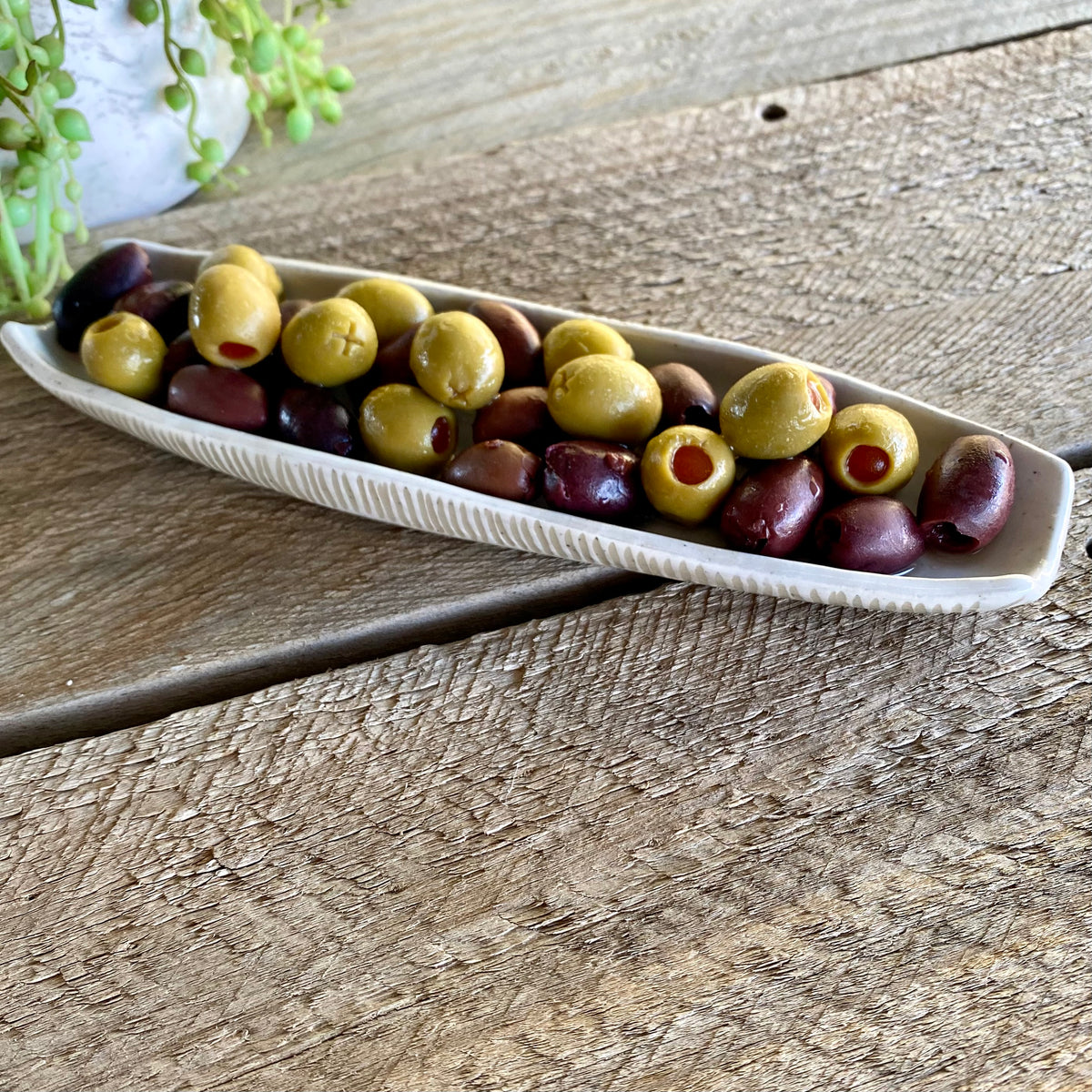 Olive & Earth — Handmade Ceramic Olive Boats