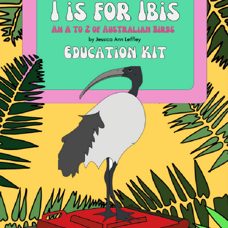 I is for Ibis - Digital PDF - Education Kit - by Jessica Leffley