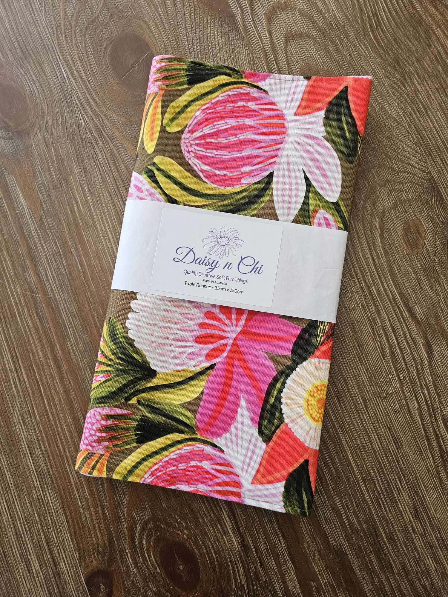 Botanica Olive Table Runner