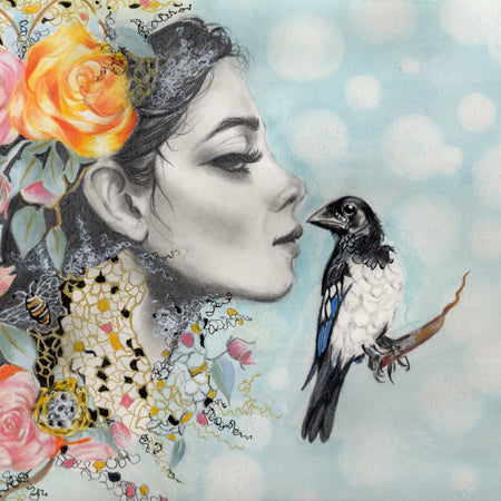 Eutierria - Handdrawn Print of Original Art