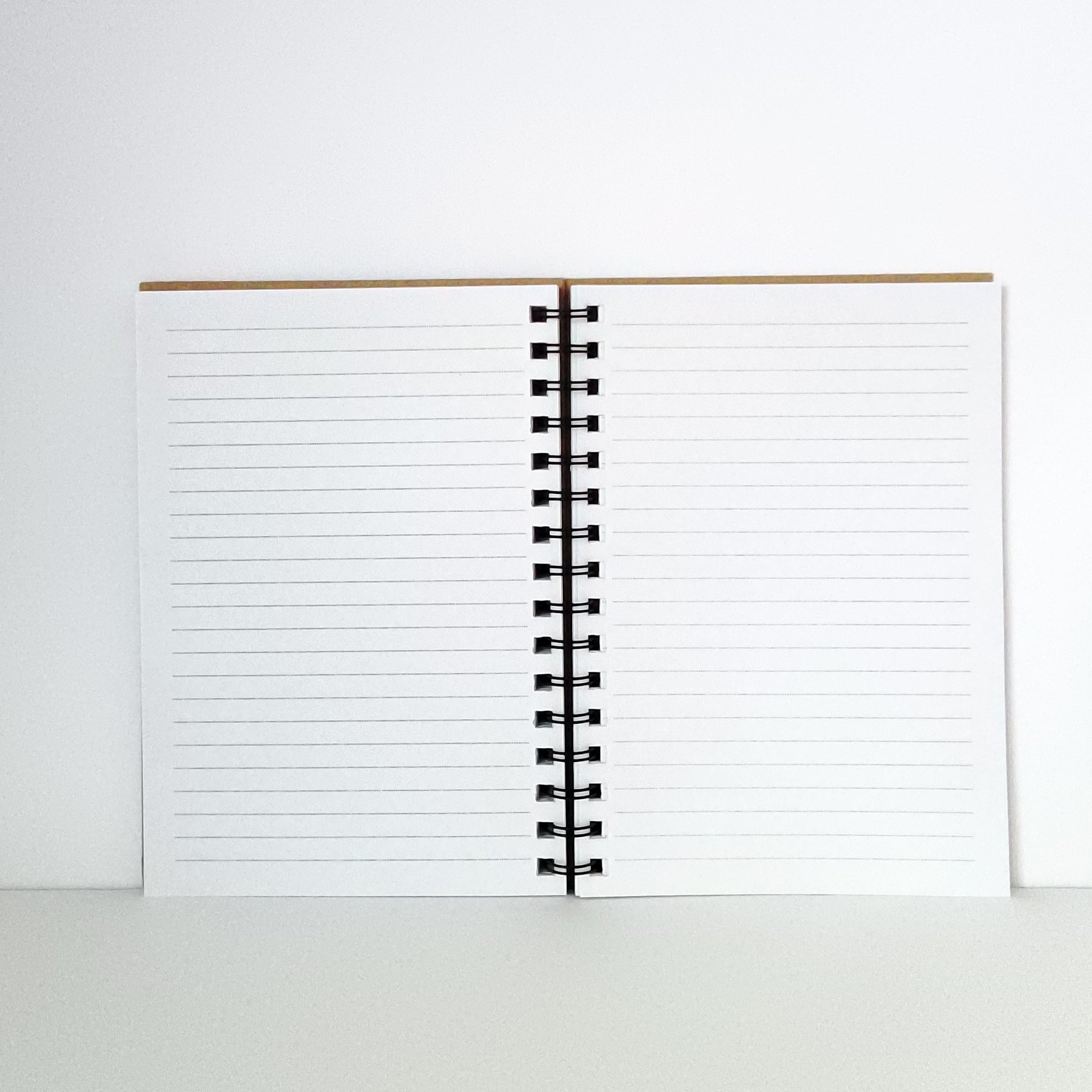 Blue Wren Handpainted Spiral bound notebook A5 lined