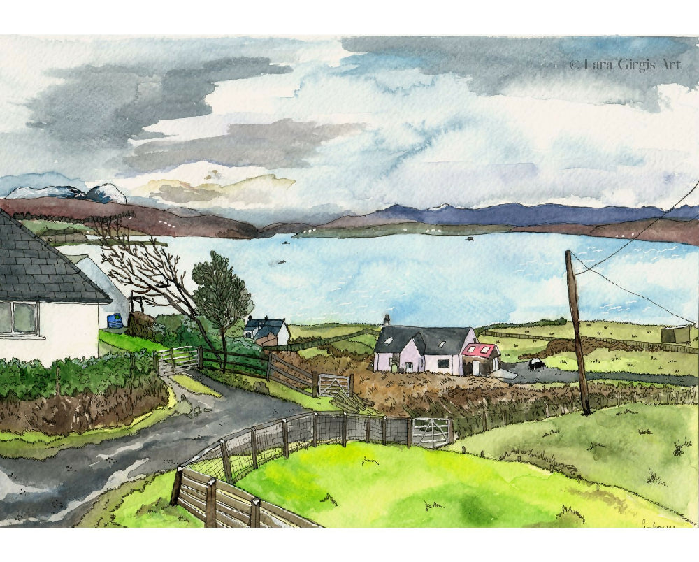 Ormiscaig - art print